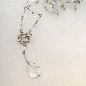Silpada silver and glass necklace